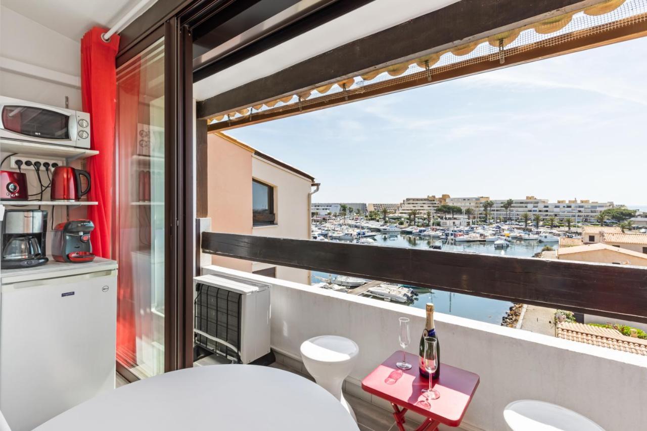 Studio Vue Mer Panoramique, Piscine Port Venus Village Naturiste Агд Экстерьер фото